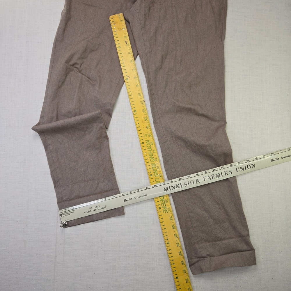 Bonobos Slim Chinos 33x34 Mens Tan Brown Stretch Cotton Trousers Business Casual - Picture 4 of 12